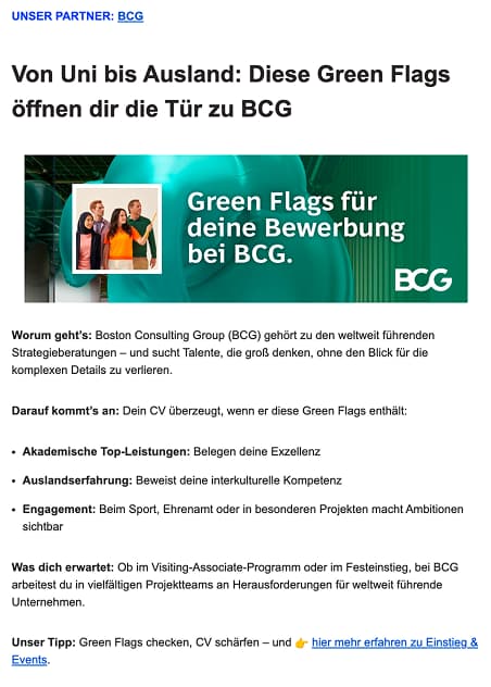 Employer Branding · BCG, Beispiel 3